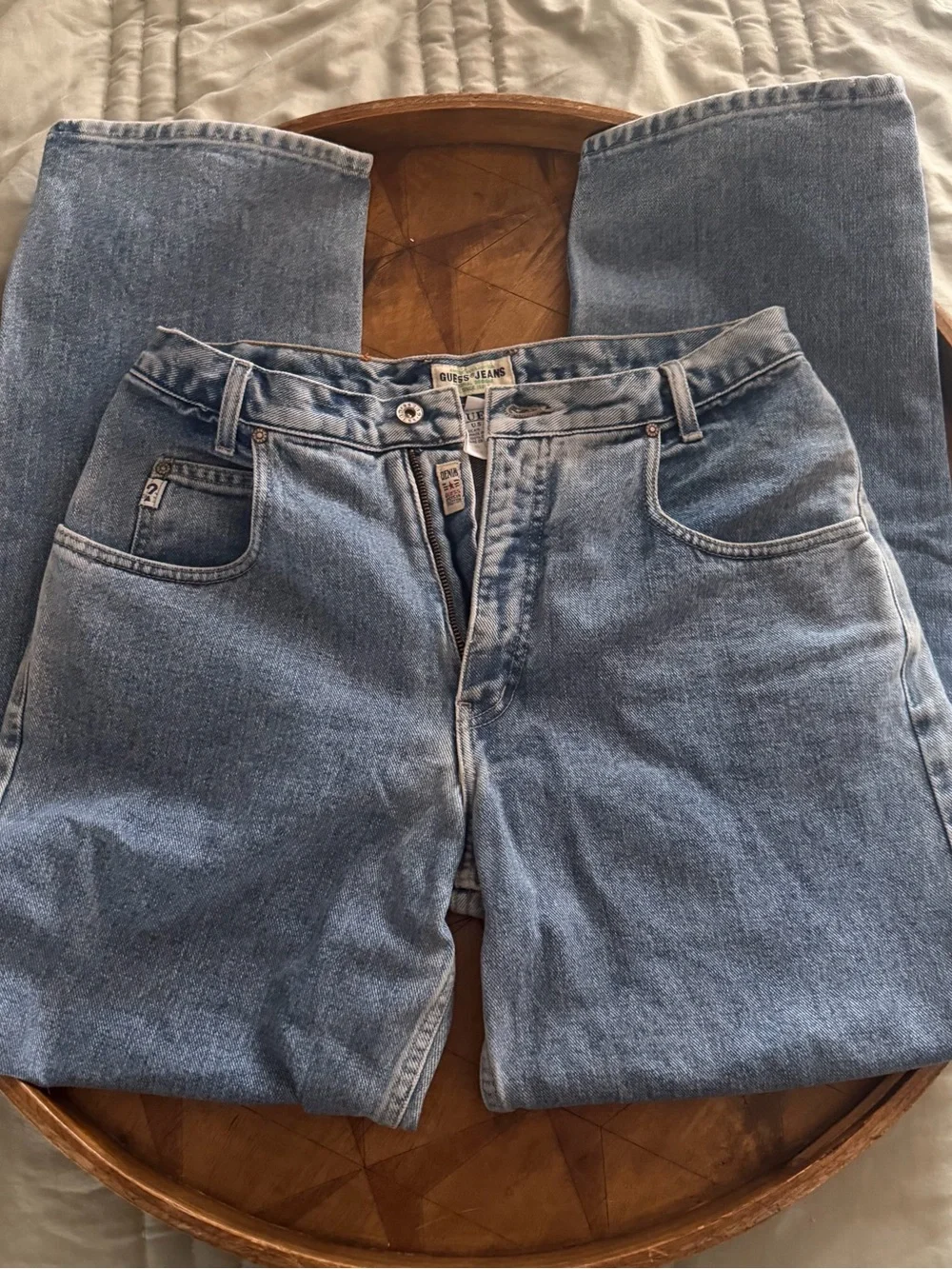 Guess Light Blue Relaxed Men's Jeans